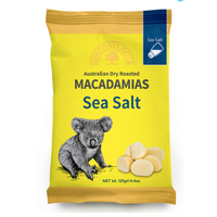 Suncoast Gold Australian Roasted Macadamia Nuts 125g - Sea Salt