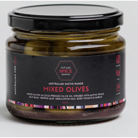 Infuse Spice Company - Mixed Olives Infused with Native Flavours (300g in Jar)