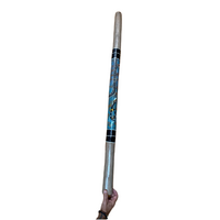 Eucalyptus (Woollybutt) handpainted Didgeridoo [1.25M] - Fish