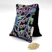 Better World Aboriginal Art Wheat Bag - Pikilyi