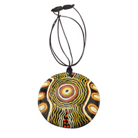 Iwantja Aboriginal Arts Pendant - Rosie Barker