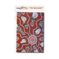 Yarliyil Aboriginal Art Tin Fridge Magnet - Women Hunting