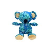 Bunabiri Aboriginal Art Cute Plush Cute Koala - Wet