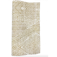 Aboriginal design Handmade Kraft Glitter Wrapping Paper (56x76cm Roll) - Jilamara