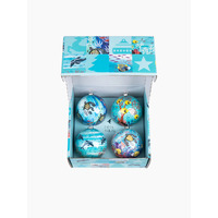 Aboriginal Art Gift Box Xmas Bauble Set (4) - Under the Sea