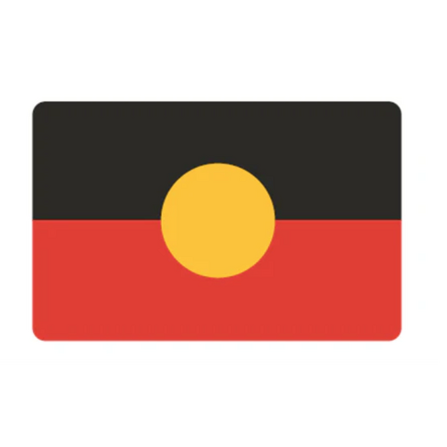 Aboriginal Flag Flexi Magnet - (80mm x 55mm)