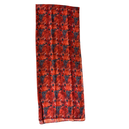 Chernee Sutton Giftboxed Viscose Scarf - Matjumpa (Kangaroo) 