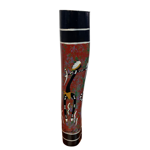 Dreamtime Kullilla Aboriginal Art Emu Caller - Emu (2)