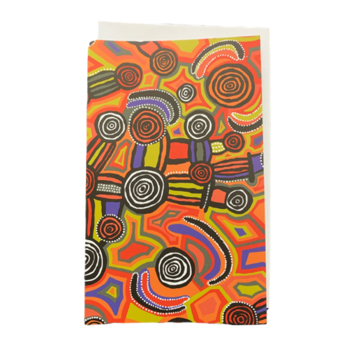 Jijaka Aboriginal Art Giftcard/Env Set (10) - Billabong Camp