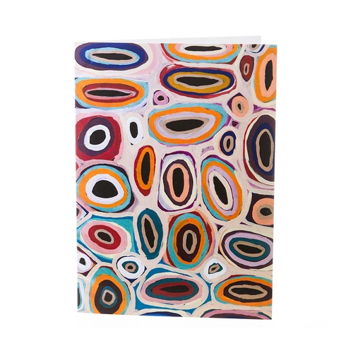 Martumili Aboriginal Art Giftcard - Warntili - Canning Stock Route Well 25)