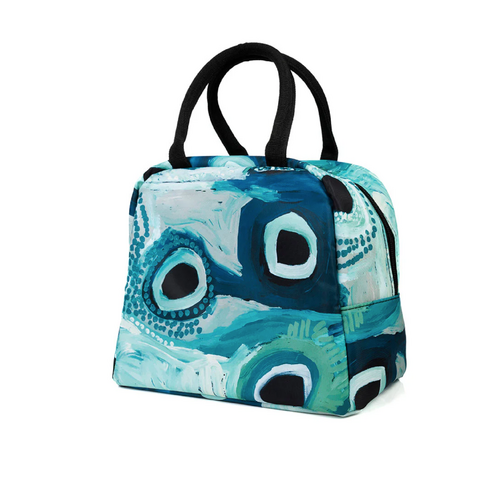 Martumili Aboriginal Art Insulated Lunch Tote Bag - Untitled