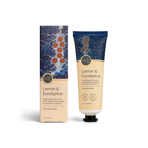 Koh Living Aboriginal Lemon & Eucalyptus Handcream (75g) - Seven Sisters