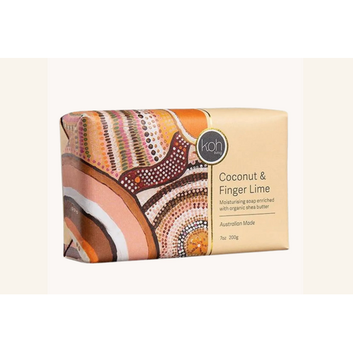 Koh Living Aboriginal Desert Rain Soap (200g) - Coconut and Finger Lime