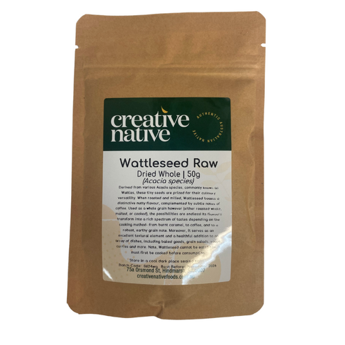 Creative Native Wattleseed Raw 50g