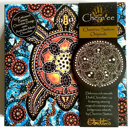 Chern'ee Sutton  Giftboxed Chocolate Disc (70g) - Yaunati Turtle(21/07/24)