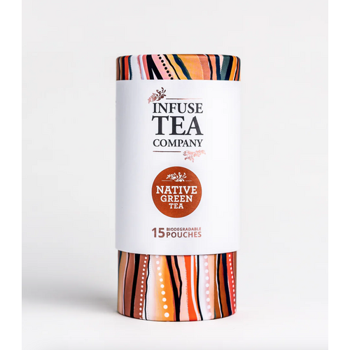 Infuse Tea Company Teabags (15 x 2.5g) in Tube - Native Green Tea