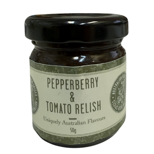 Australian Bush Spices Pepperberry & Tomato Relish (50g)