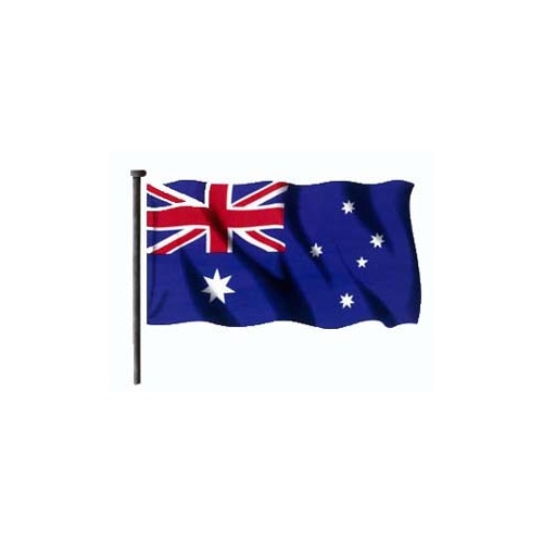 Australian National Flag (Flagpole - Sleeved)