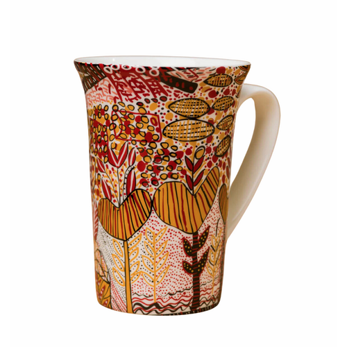 Jilamara Aboriginal Art Giftboxed Mug - Mirrijini