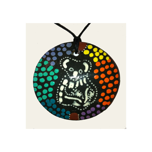 Baribunma Aboriginal Art Koala Pendant 