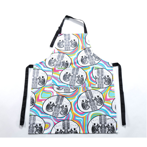 Yakino Aboriginal Art Cotton Apron - Koala Mates